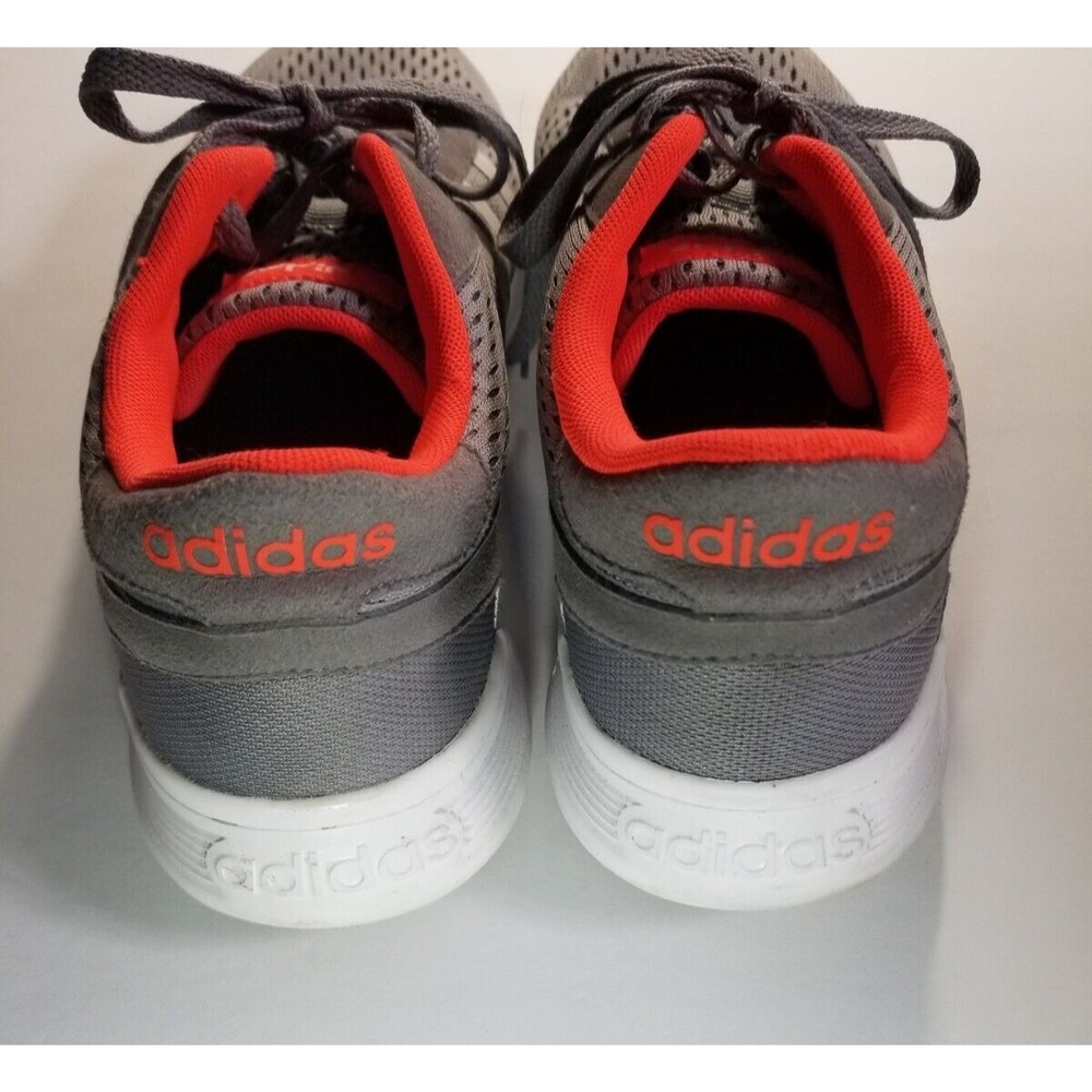 Adidas Men's Shoes Sneakers Lite Racer Grey Solar F98926 Running US Size 11 - Picture 3 of 5